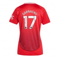 Manchester United Alejandro Garnacho #17 Domaci Dres za Ženska 2024-25 Kratak Rukav